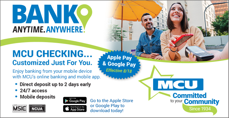Mobile banking with apple pay and google pay